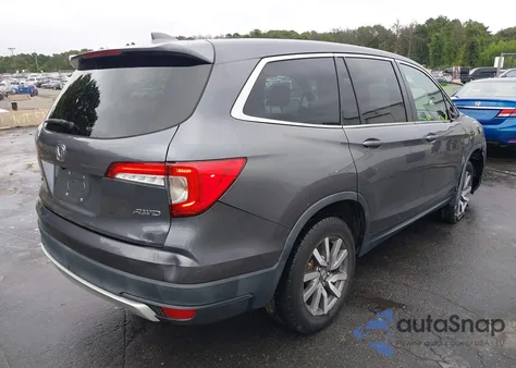 2021 Honda Pilot Awd Ex из США, поврежденный, VIN 5FNYF6H34MB019841